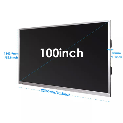100 inch IR Display LCD Writing Smart Interactive Board