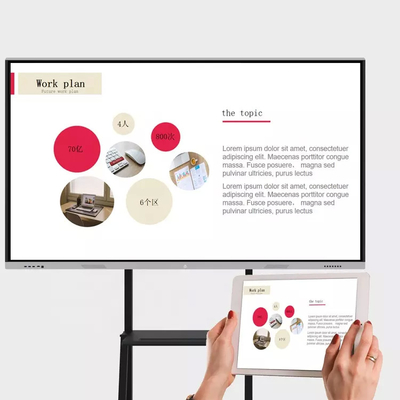 100 inch IR Display LCD Writing Smart Interactive Board