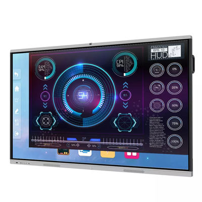 All In One Electronic Smart Interactive Whiteboard 98 Inch